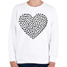 PRINTFASHION Kis kedvenc - Gyerek pulóver - Fehér gyerek pulóver, kardigán