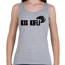 PRINTFASHION Kis Kifli - páros minta - Női atléta - Sport szürke női trikó