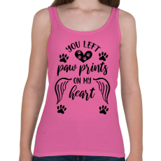 PRINTFASHION Kisállat emlék - Női atléta - Rózsaszín