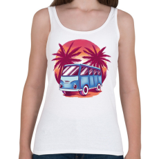 PRINTFASHION Kisbusz - Női atléta - Fehér