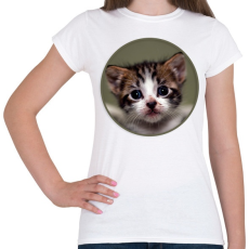 PRINTFASHION Kiscica - Női póló - Fehér