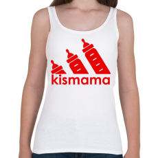 PRINTFASHION Kismama logó - Női atléta - Fehér