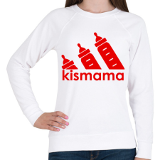 PRINTFASHION Kismama logó - Női pulóver - Fehér női pulóver, kardigán