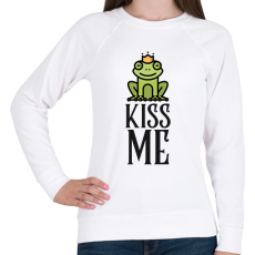 PRINTFASHION KISS ME - Női pulóver - Fehér