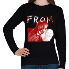 PRINTFASHION Kiút - Női pulóver - Fekete női pulóver, kardigán