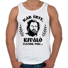PRINTFASHION Kiváló ügynök volt... - Férfi atléta - Fehér