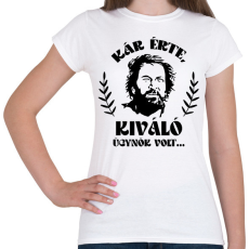 PRINTFASHION Kiváló ügynök volt... - Női póló - Fehér