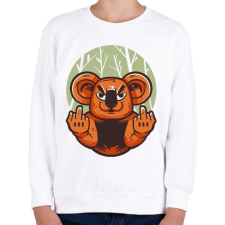 PRINTFASHION koala beint - Gyerek pulóver - Fehér gyerek pulóver, kardigán