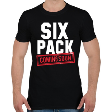 PRINTFASHION Kockahas készülőben - Férfi póló - Fekete