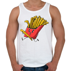 PRINTFASHION Kolompér - Férfi atléta - Fehér