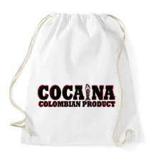 PRINTFASHION Kolumbiai Termék - Sportzsák, Tornazsák - Fehér tornazsák