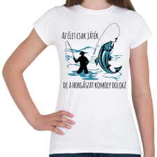 PRINTFASHION Komoly dolog.. - Női póló - Fehér női póló