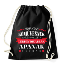 PRINTFASHION Kőműves apuka - Sportzsák, Tornazsák - Fekete tornazsák