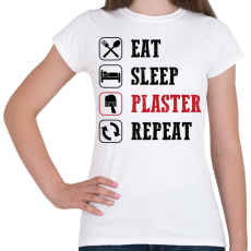 PRINTFASHION Kőműves - Női póló - Fehér