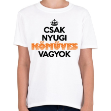 PRINTFASHION komuves vagyok - Gyerek póló - Fehér gyerek póló