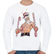 PRINTFASHION Kondi Miklós - Férfi pulóver - Fehér