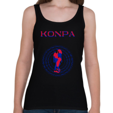 PRINTFASHION Konpa (Kompa) táncos S0201-ForBlackOnly - Női atléta - Fekete