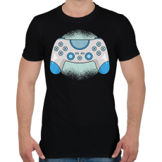 PRINTFASHION Kontroller - Férfi póló - Fekete