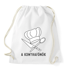 PRINTFASHION konyhafőnök - Sportzsák, Tornazsák - Fehér tornazsák