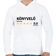PRINTFASHION Könyvelő értékelés - Férfi kapucnis pulóver - Fehér női pulóver, kardigán