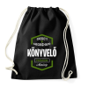 PRINTFASHION Könyvelő prémium minőség - Sportzsák, Tornazsák - Fekete