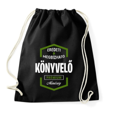 PRINTFASHION Könyvelő prémium minőség - Sportzsák, Tornazsák - Fekete tornazsák