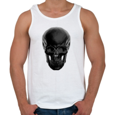 PRINTFASHION Koponya - Férfi atléta - Fehér atléta, trikó