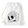 PRINTFASHION Koponya macskákból - Sportzsák, Tornazsák - Fehér