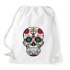 PRINTFASHION Koponya - Sportzsák, Tornazsák - Fehér