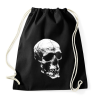 PRINTFASHION Koponya  - Sportzsák, Tornazsák - Fekete