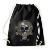 PRINTFASHION Koponya Zene - Sportzsák, Tornazsák - Fekete