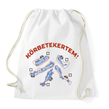PRINTFASHION Körbetekertem - Sportzsák, Tornazsák - Fehér tornazsák