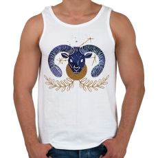 PRINTFASHION Kos - Férfi atléta - Fehér