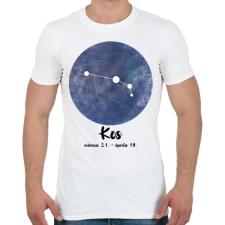 PRINTFASHION Kos - Férfi póló - Fehér férfi póló