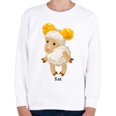 PRINTFASHION Kos - Gyerek pulóver - Fehér