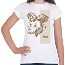 PRINTFASHION Kos horoszkóp - Női póló - Fehér női póló