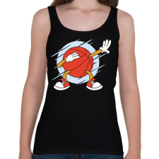 PRINTFASHION Kosaras dab - Női atléta - Fekete női trikó