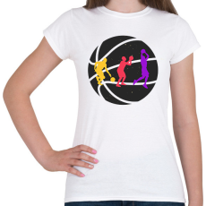 PRINTFASHION Kosaras élet - Női póló - Fehér