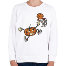 PRINTFASHION Kosaras tök - Gyerek pulóver - Fehér gyerek pulóver, kardigán
