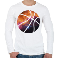 PRINTFASHION Kosaras univerzum - Férfi hosszú ujjú póló - Fehér férfi póló