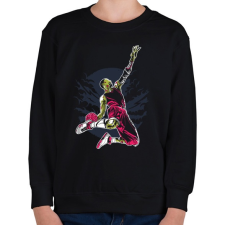 PRINTFASHION Kosaras zombi - Gyerek pulóver - Fekete gyerek pulóver, kardigán