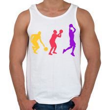 PRINTFASHION Kosarasok - Férfi atléta - Fehér atléta, trikó