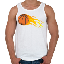 PRINTFASHION Kosárlabda - Férfi atléta - Fehér atléta, trikó