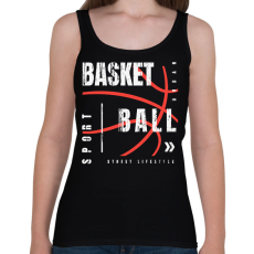 PRINTFASHION kosárlabda - Női atléta - Fekete