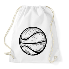 PRINTFASHION Kosárlabda - Sportzsák, Tornazsák - Fehér tornazsák