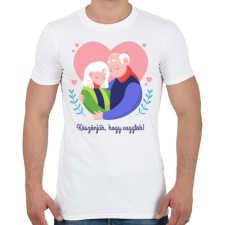 PRINTFASHION Köszönjük, hogy vagytok - Férfi póló - Fehér férfi póló