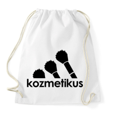PRINTFASHION Kozmetikus - márka paródia - Sportzsák, Tornazsák - Fehér tornazsák