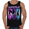 PRINTFASHION Kpop Demon hunters - Férfi atléta - Fekete