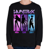 PRINTFASHION Kpop Demon hunters - Gyerek pulóver - Fekete