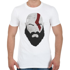 PRINTFASHION Kratos - Férfi póló - Fehér